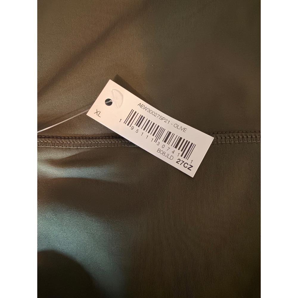 Amazon Essentials Womens High Waisted Active Leggings Bright Olive XL - Picture 5 of 7